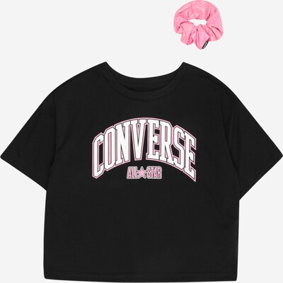 Tricou CONVERSE pe roz / negru / alb, Vizualizare produs
