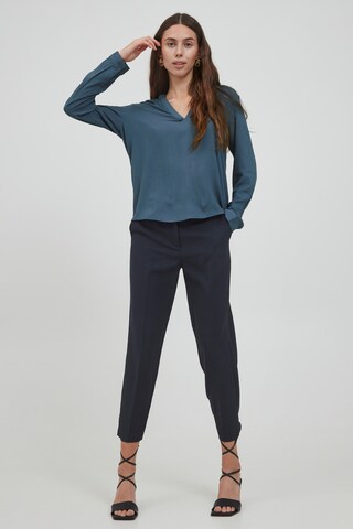 ICHI Blouse 'Main' in Blue