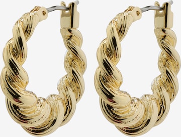 Boucles d'oreilles 'EILEEN' Pilgrim en or : devant