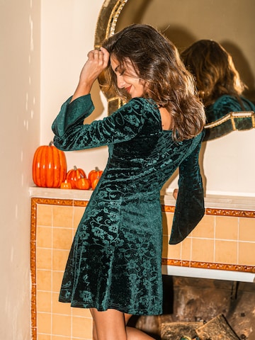 Cupshe Jurk 'Gilded Age' in Groen
