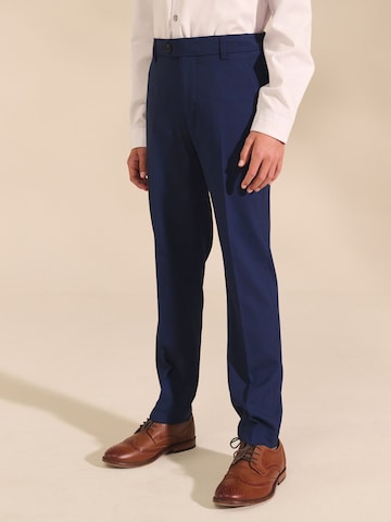 Next Slimfit Hose in Blau: Vorderseite