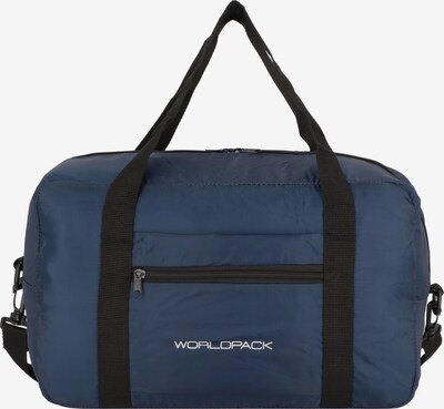 Worldpack Weekender in blau / weiß, Produktansicht