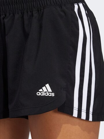 ADIDAS SPORTSWEAR regular Παντελόνι φόρμας 'Pacer 3-Stripes ' σε μαύρο