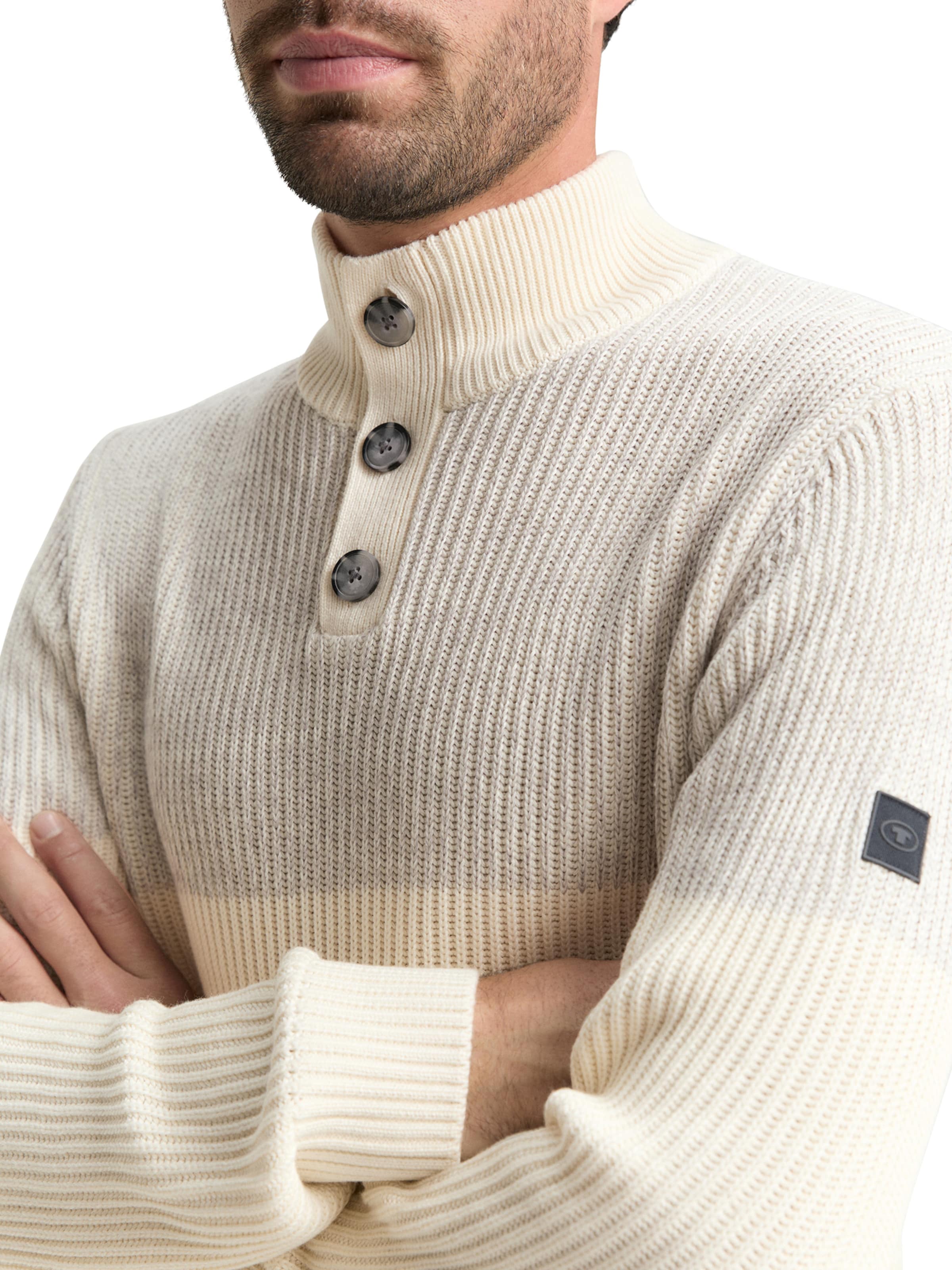 TOM TAILOR Свитер в Белый