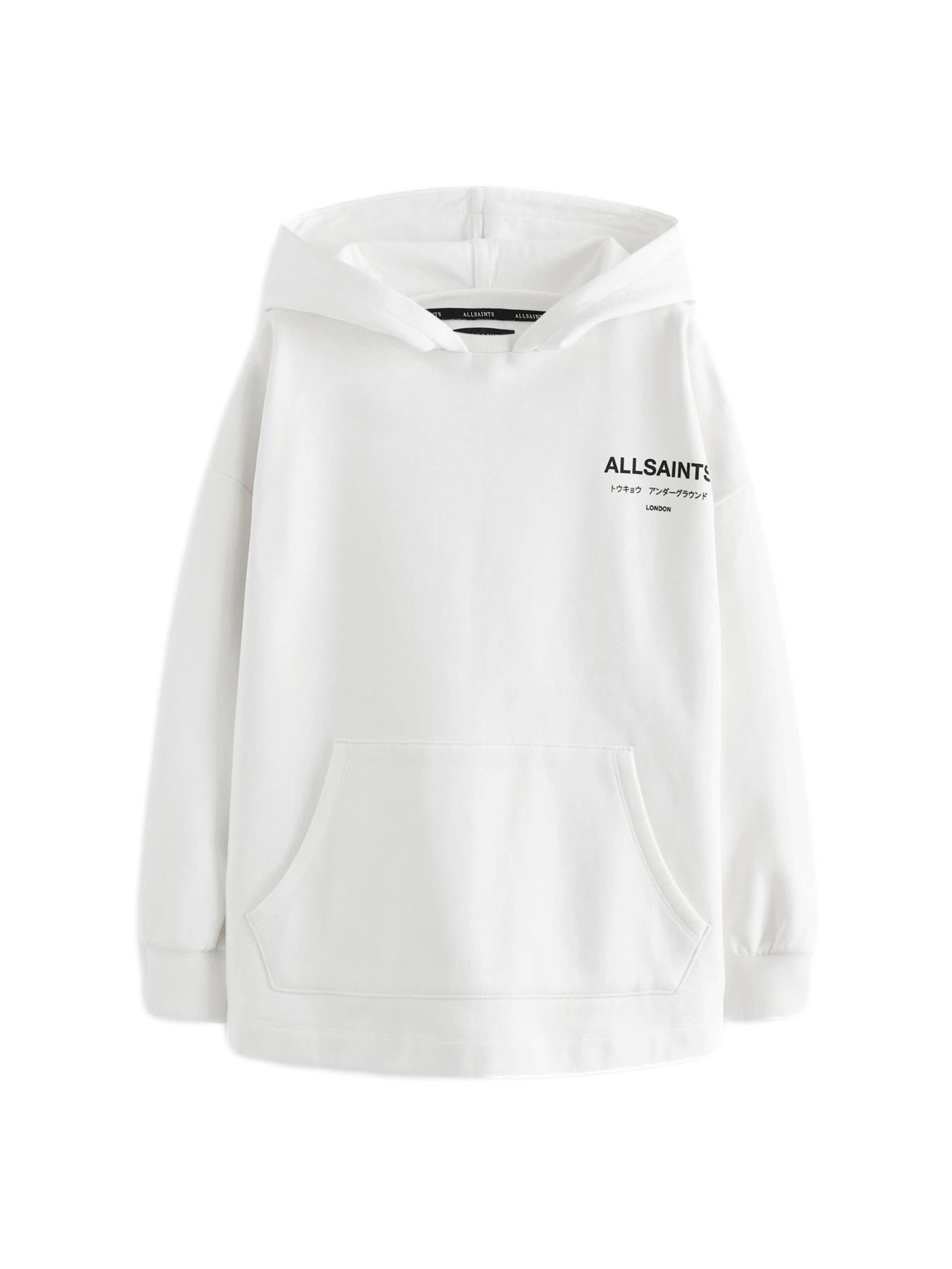 smALLSAINTS - Sudadera 'Underground Etienne' en blanco: frente