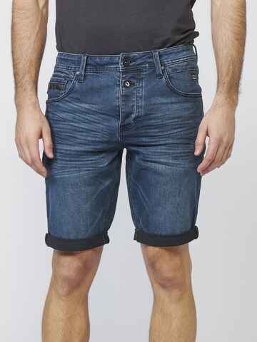 KOROSHI Regular Shorts in Blau