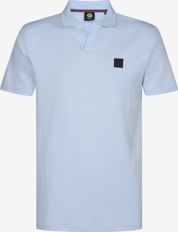 Petrol Industries - Camiseta en azul: frente