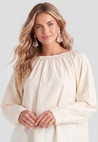 IZIA - Blusa en beige
