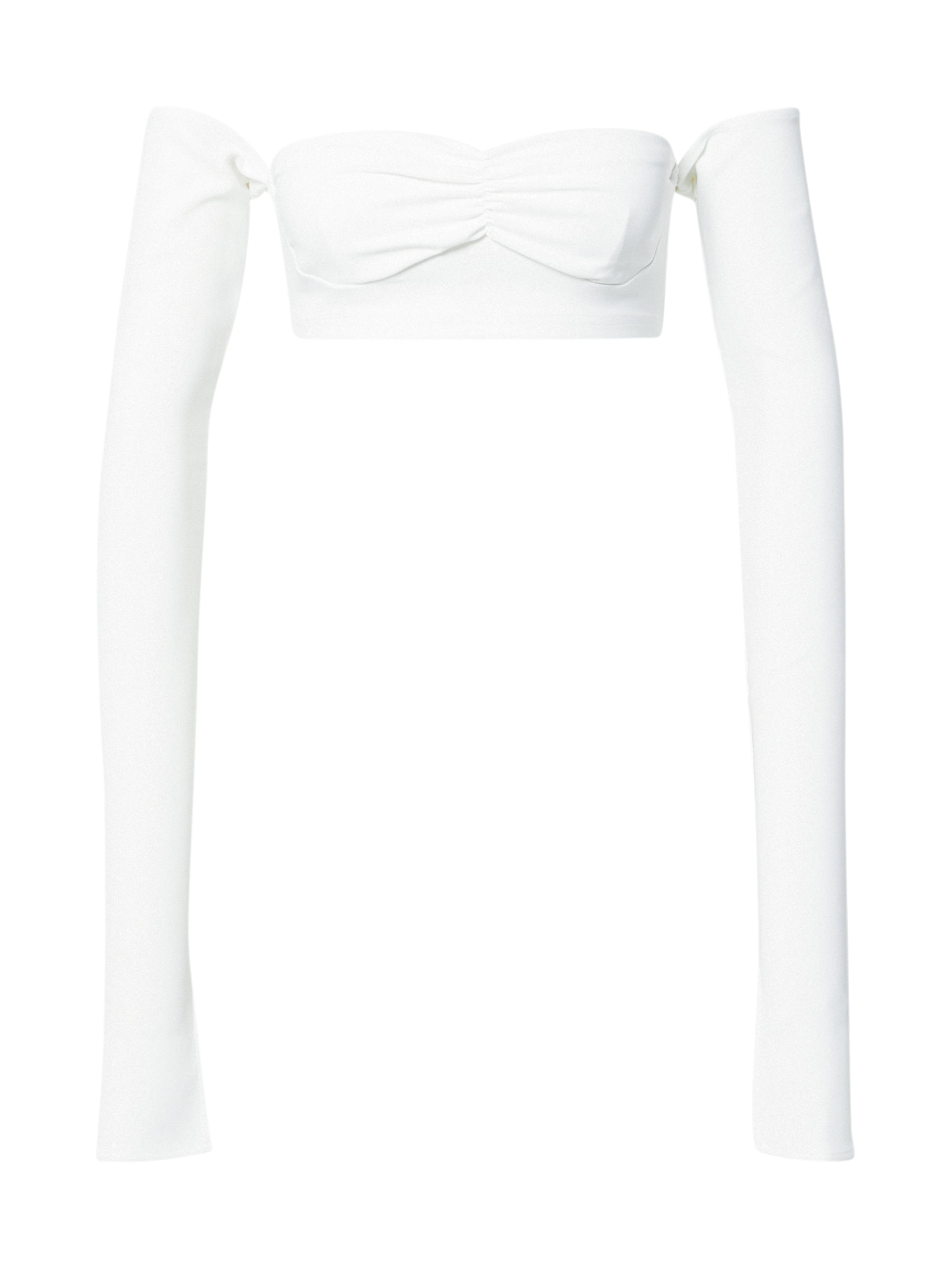 balta Misspap Palaidinė: priekis