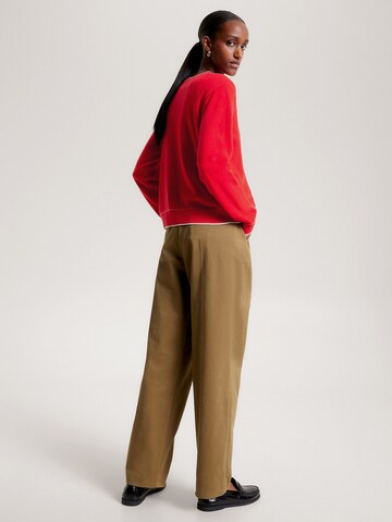 TOMMY HILFIGER Pullover in Rot