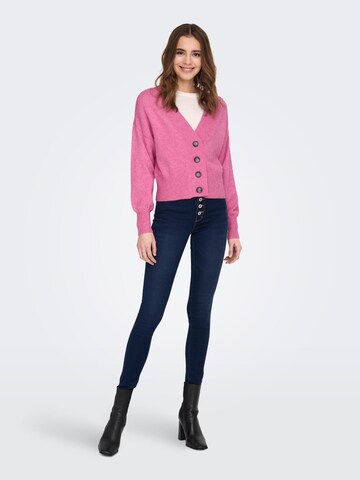 ONLY Knit cardigan 'Ibi' in Pink