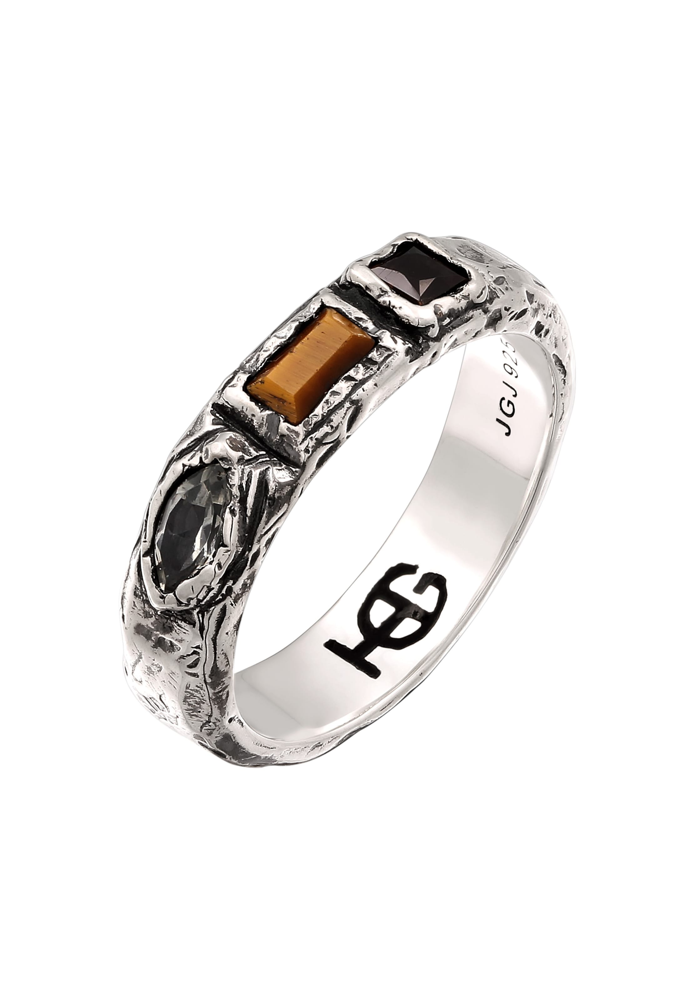 Haze&Glory Ring in Silber: Vorderseite