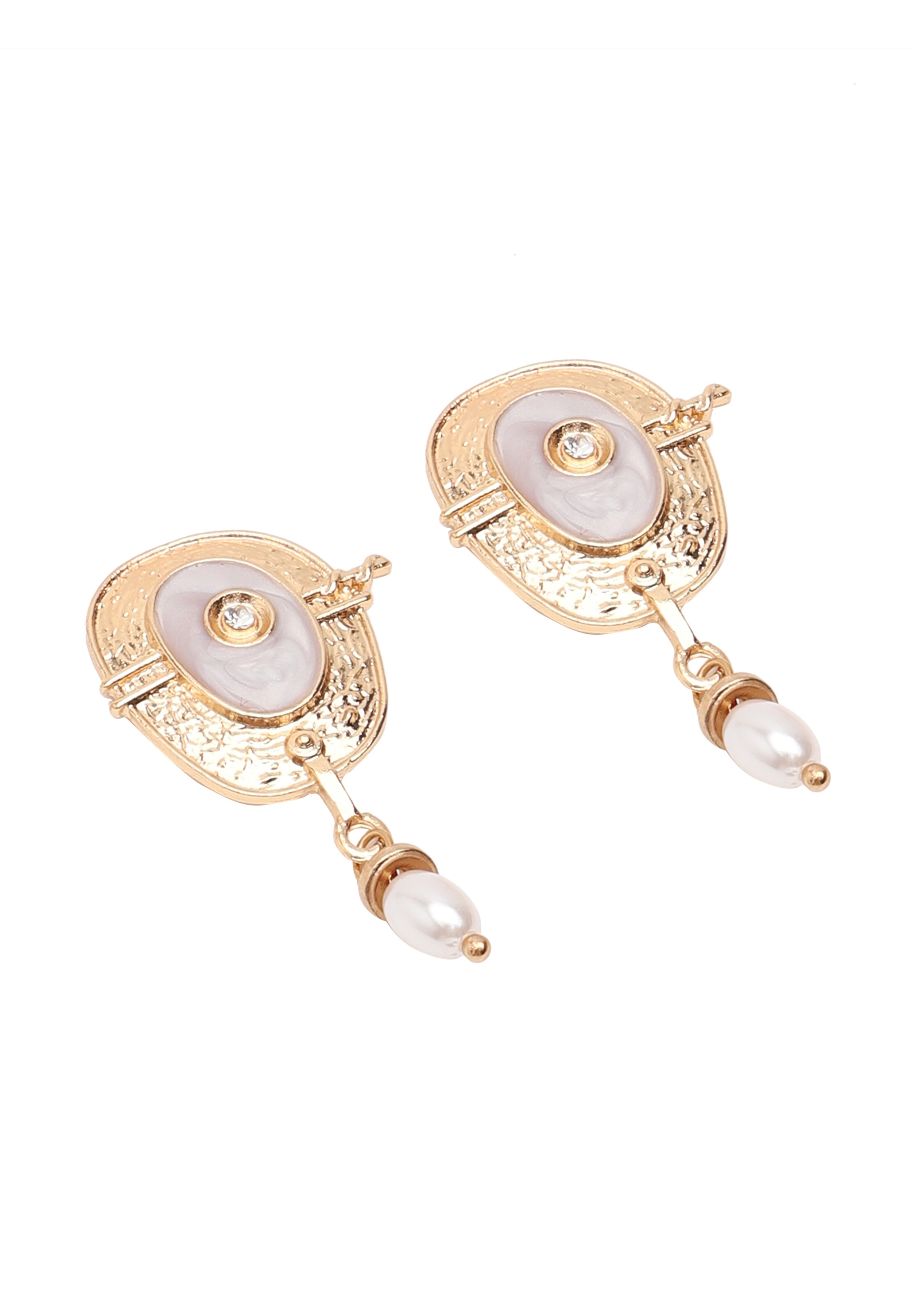 SOHI Kõrvarõngas 'Berlin', värv Kuld: eest vaates