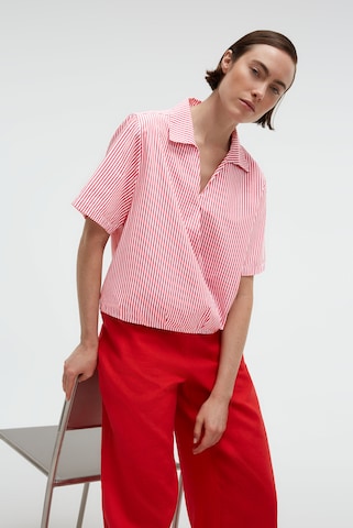 SENSES.THE LABEL Bluse in Rot