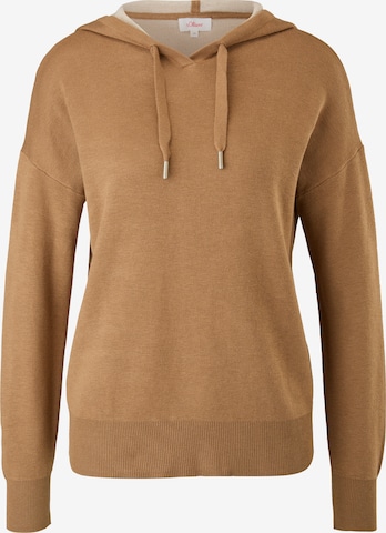 s.Oliver Sweater in Brown: front