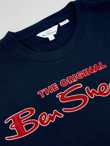 Ben Sherman T-shirt 'Signature' i blå