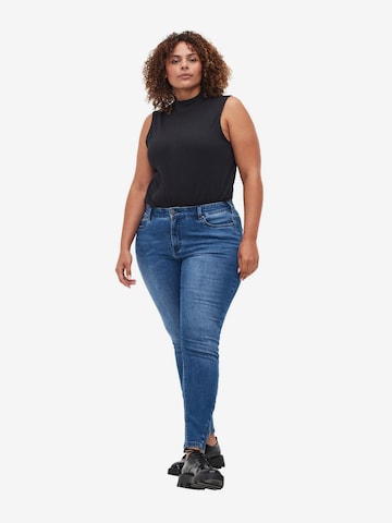 Zizzi Skinny Jeans 'Amy' in Blauw