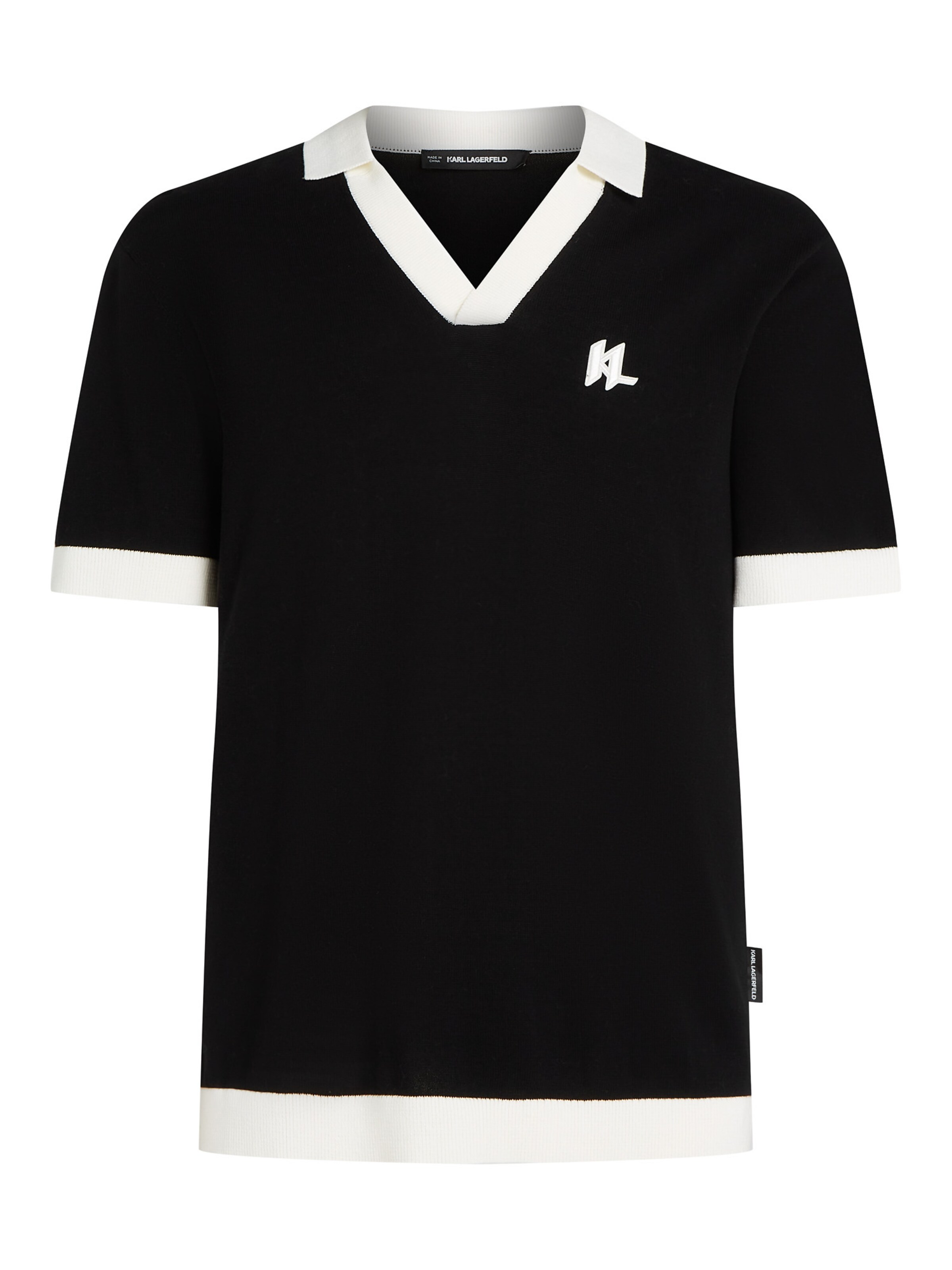 Karl Lagerfeld Футболка в Черный: спереди