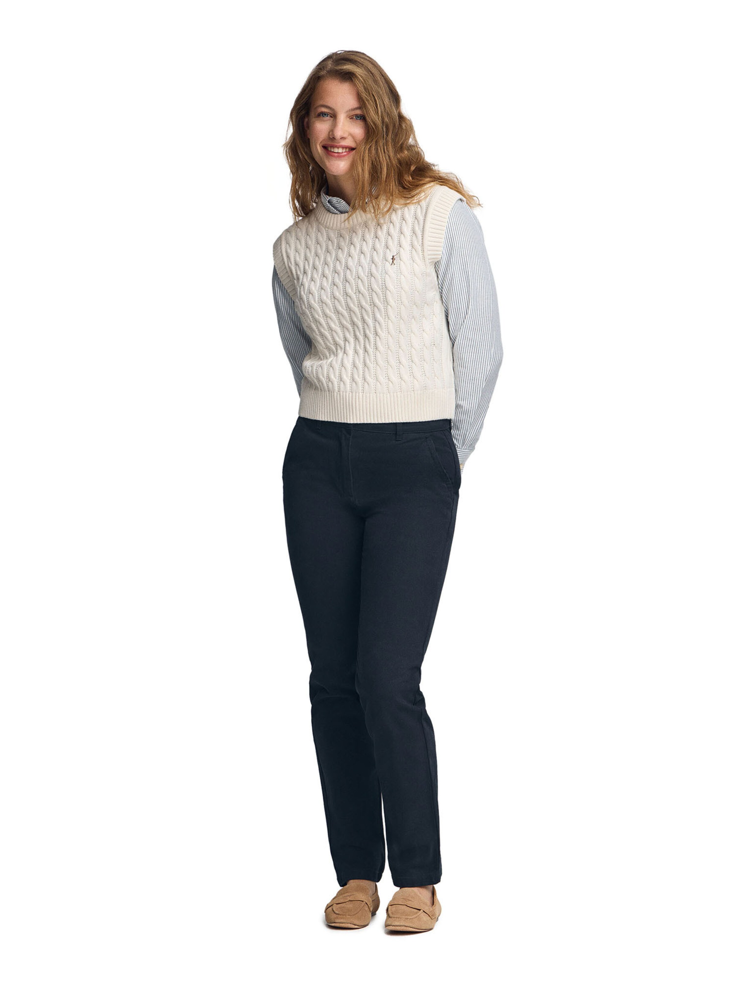 Polo Club Pullover in Beige