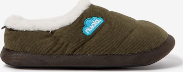 Nuvola. - Zapatillas de casa 'Classic Cordy' en verde: frente
