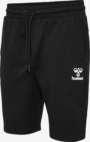 Regular Pantalon de sport Hummel en noir