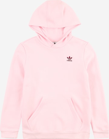 Bluză de molton 'Adicolor' de la ADIDAS ORIGINALS pe roz: față