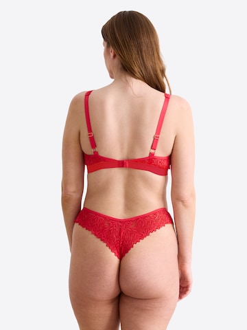 Erlich Textil - Soutien Bustier Soutien em vermelho