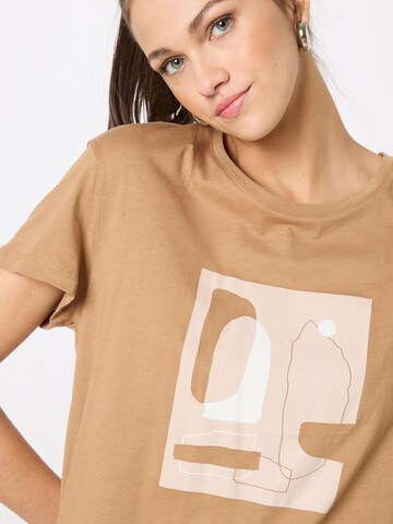 ARMEDANGELS T-Shirt 'Nela' in Braun