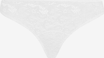 Hanro String 'French Lace' en blanc, Vue avec produit