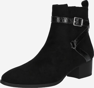 ABOUT YOU - Botines 'Elli' en negro: frente