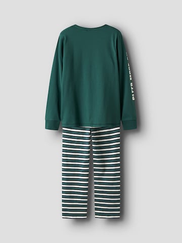 NAME IT Nachtkledij 'NKMRAMEL' in Groen