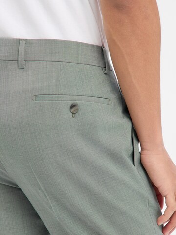 HECHTER PARIS Regular Anzughose in Grün