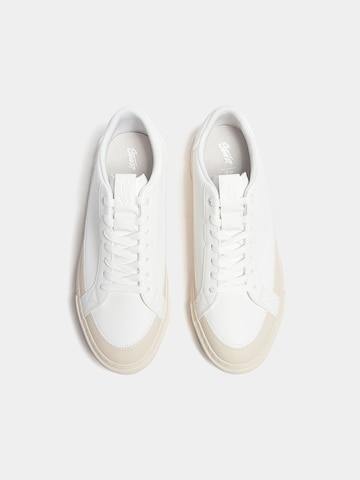 Pull&Bear Sneakers laag in Beige