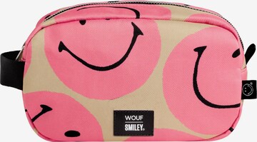 Wouf Cosmetic Bag 'In & Out' in Pink: front