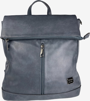 Kumixi Ryggsäck '2in1 Rucksacktasche' i blå: framsida