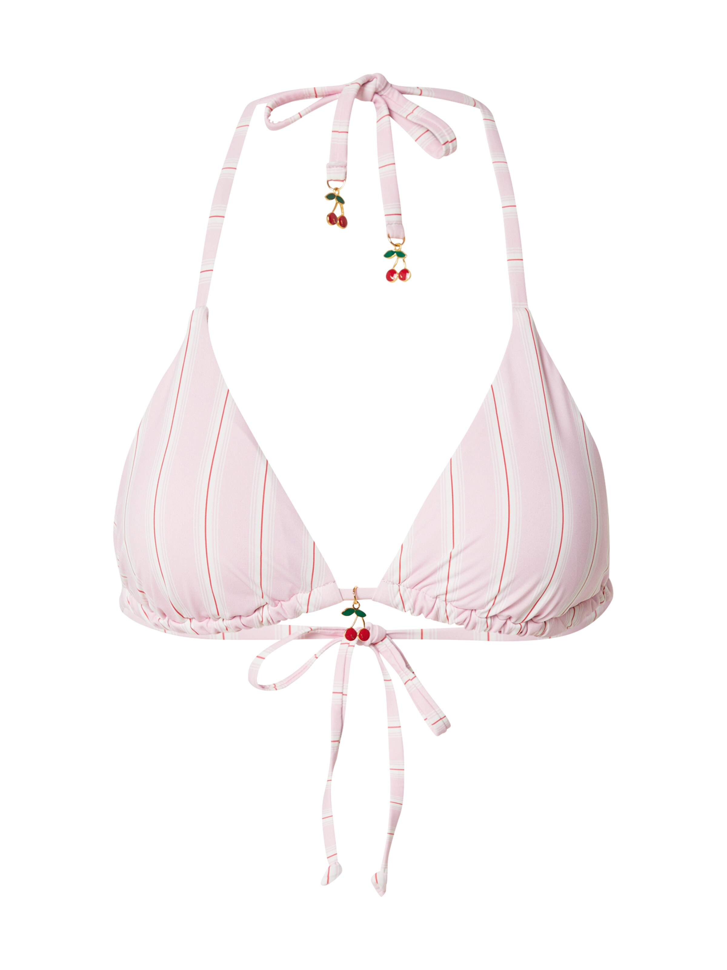 Hunkemöller - Triángulo Top de bikini 'Corfu' en rosa: frente