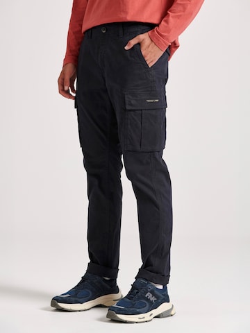 Regular Pantalon cargo Funky Buddha en bleu