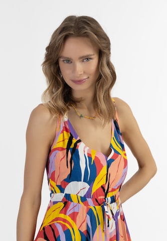 IZIA - Vestido de verão em mistura de cores