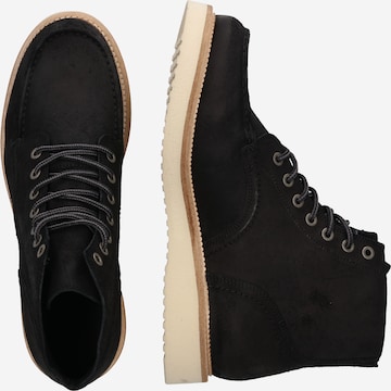 SELECTED HOMME Lace-Up Boots 'Teo' in Black