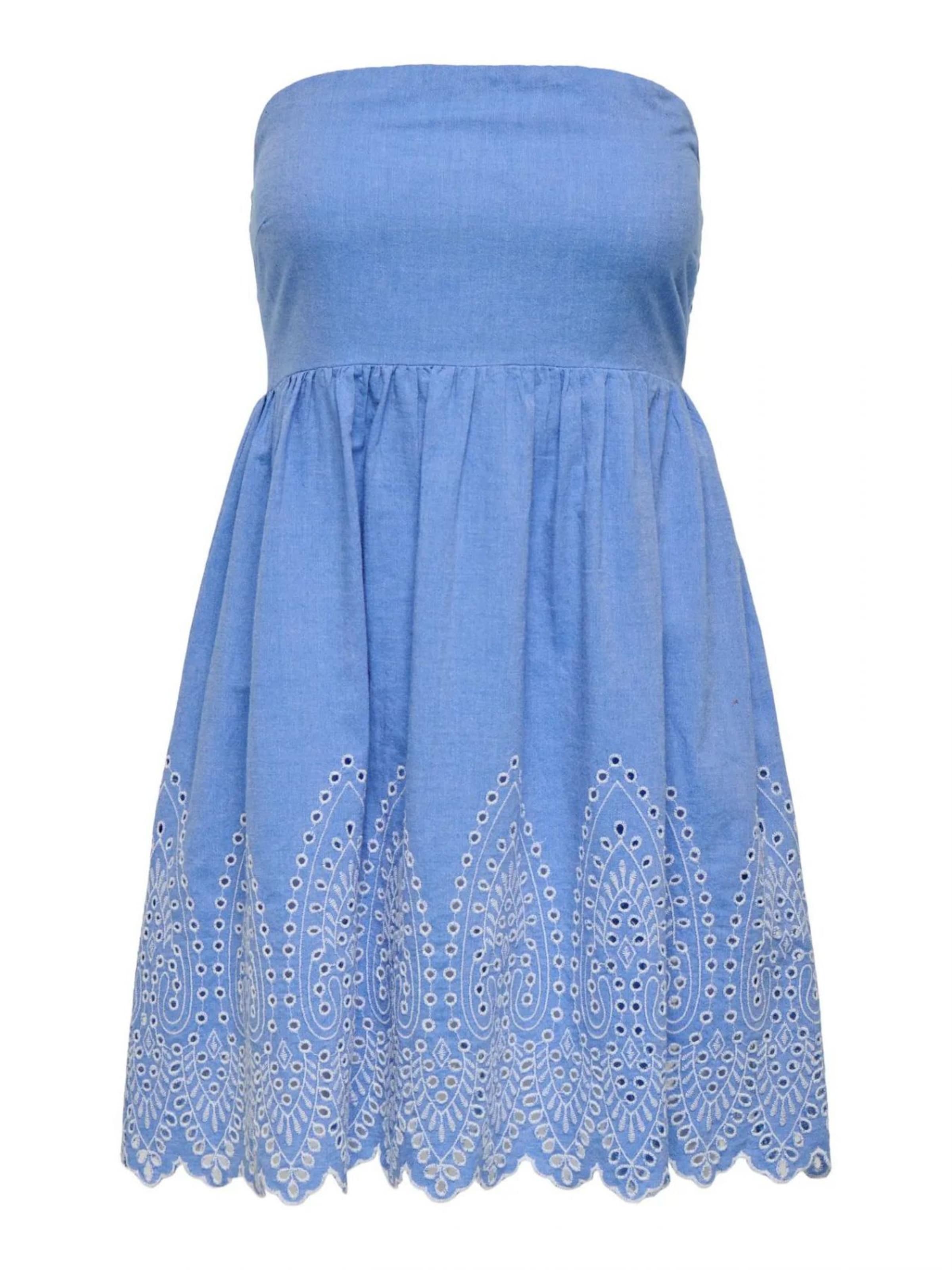 Abito da sera di ONLY in blu: frontale