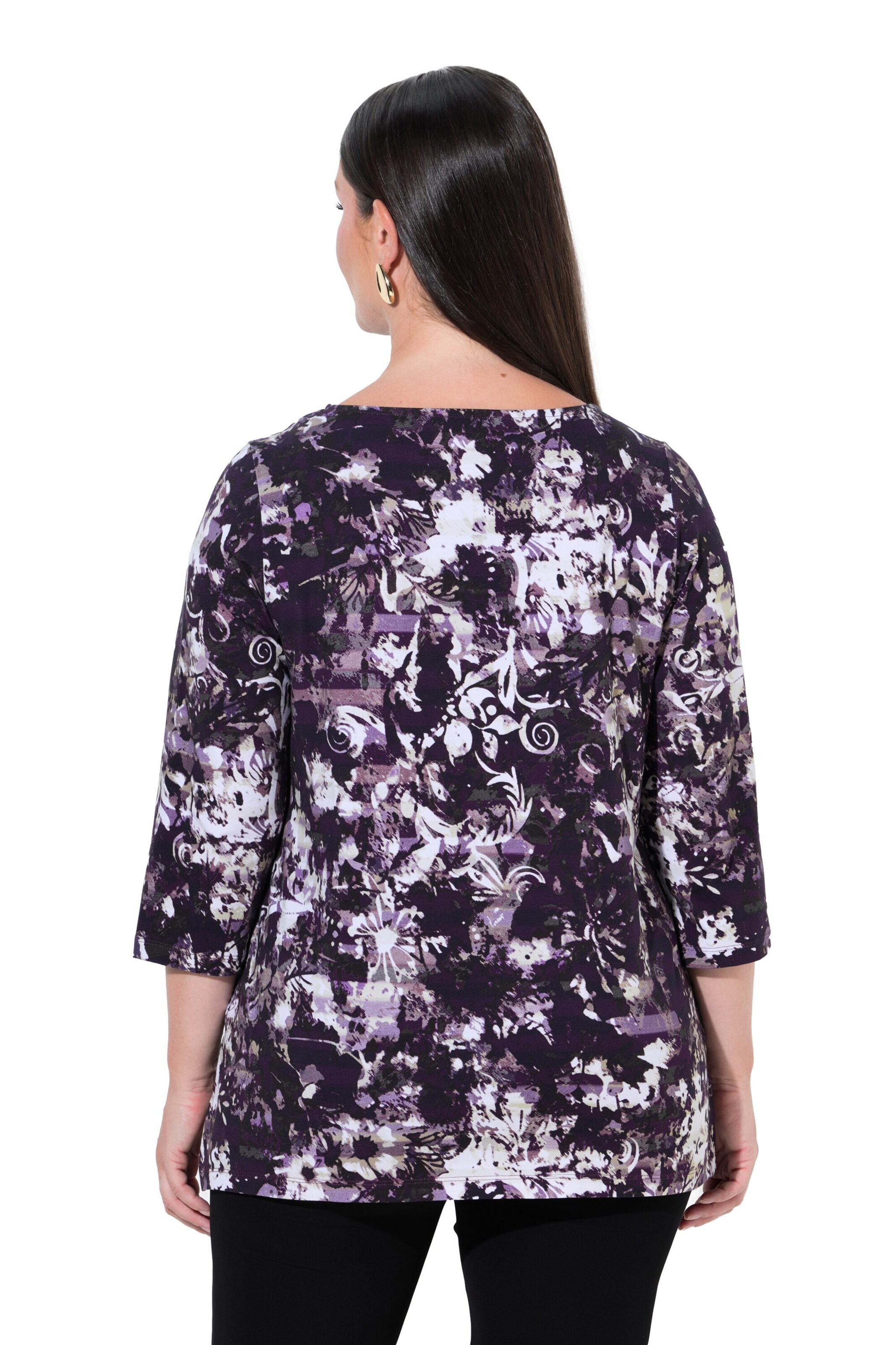 Ulla Popken Shirt in Lila