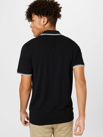 BOSS Orange Poloshirt 'Chup1' in Schwarz