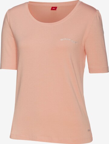 Chemise de nuit s.Oliver en orange