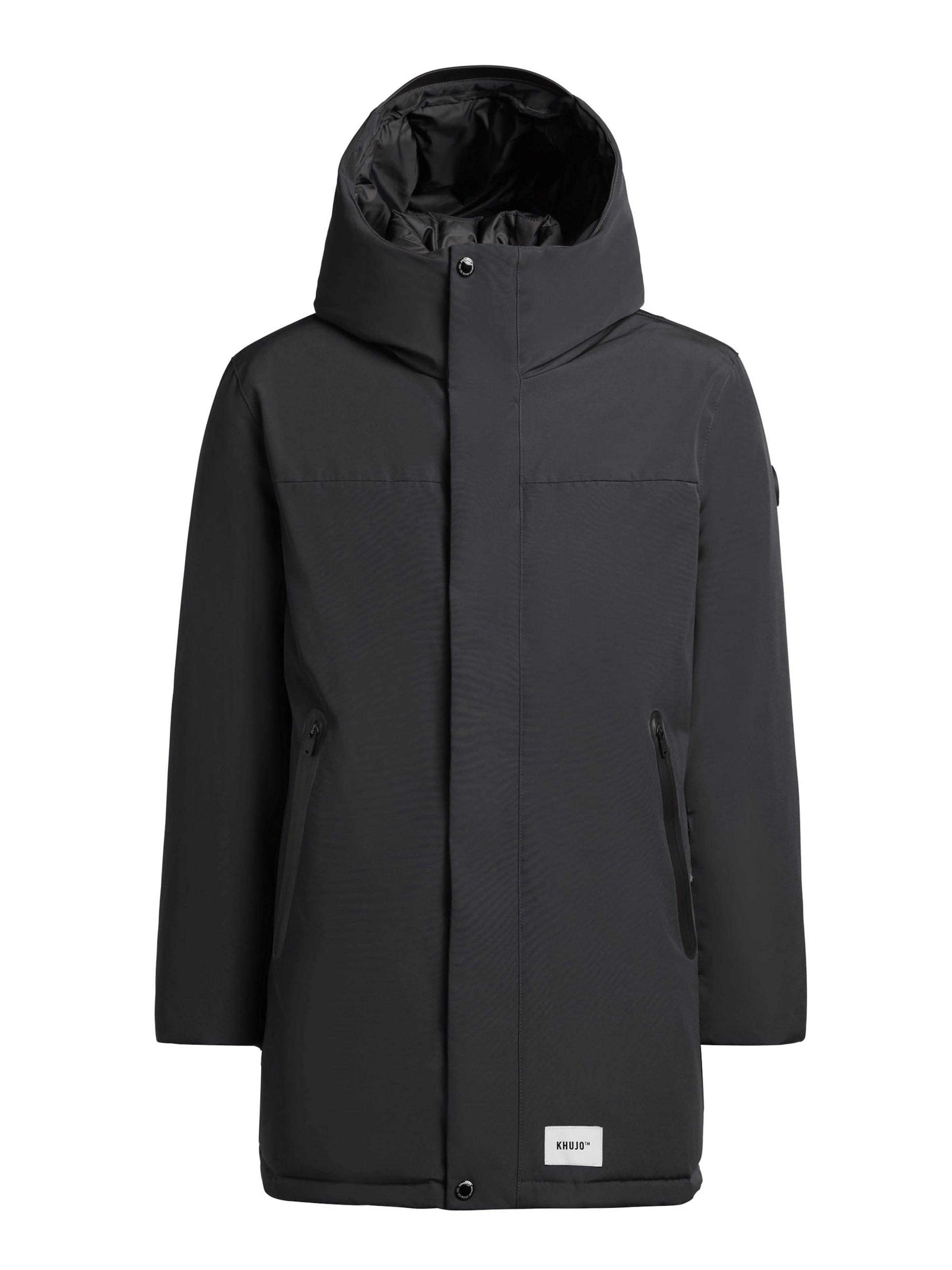 khujo Зимняя куртка 'Kann2' в Серый: спереди