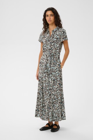 SOAKED IN LUXURY Blusekjole 'Arjana' i brun