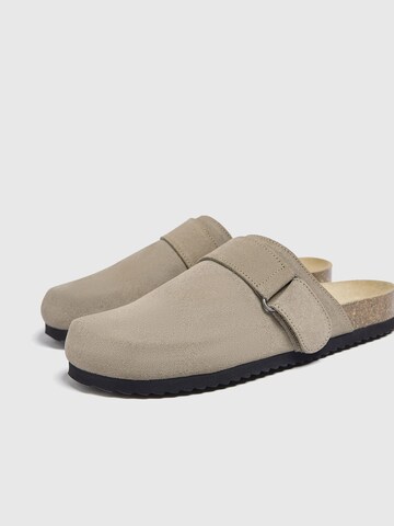 Pull&Bear Slipper in Grey