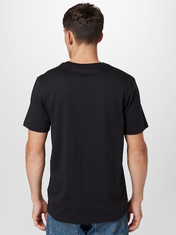 TIMBERLAND T-Shirt 'Front' in Schwarz
