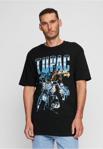 T-Shirt 'Tupac' MT Men en noir : devant