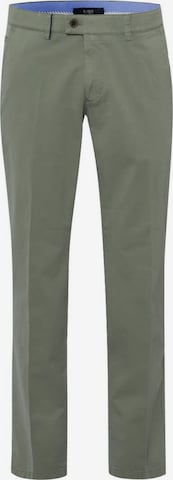 BRAX Chino Pants 'Jim' in Green: front