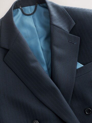 Coupe regular Veste de costume Next en bleu